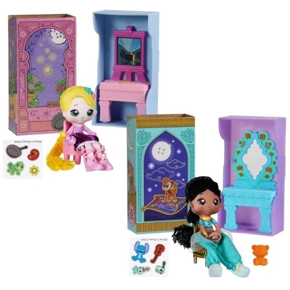 Disney | Toys | Disney Sweet Seams Series Rag Doll Jasmine Rapunzel ...